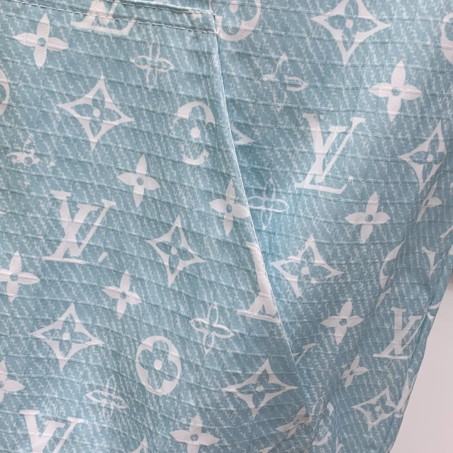 LV Louis Vuitton ライトブルー ジップアップジャケット - 画像 (8)