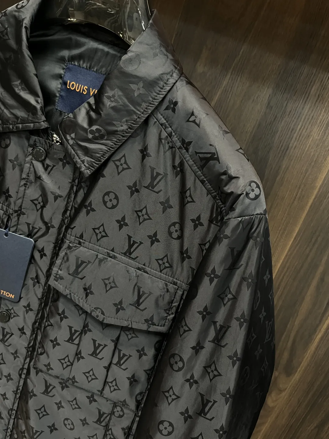 LOUIS VUITTON 黒 ジャカードジャケット - 画像 (9)