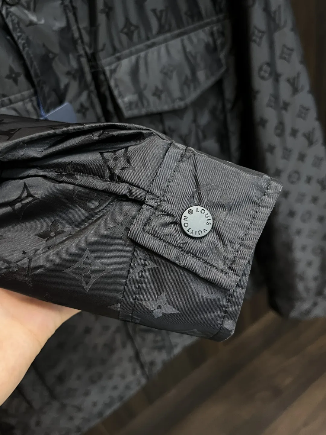 LOUIS VUITTON 黒 ジャカードジャケット - 画像 (10)