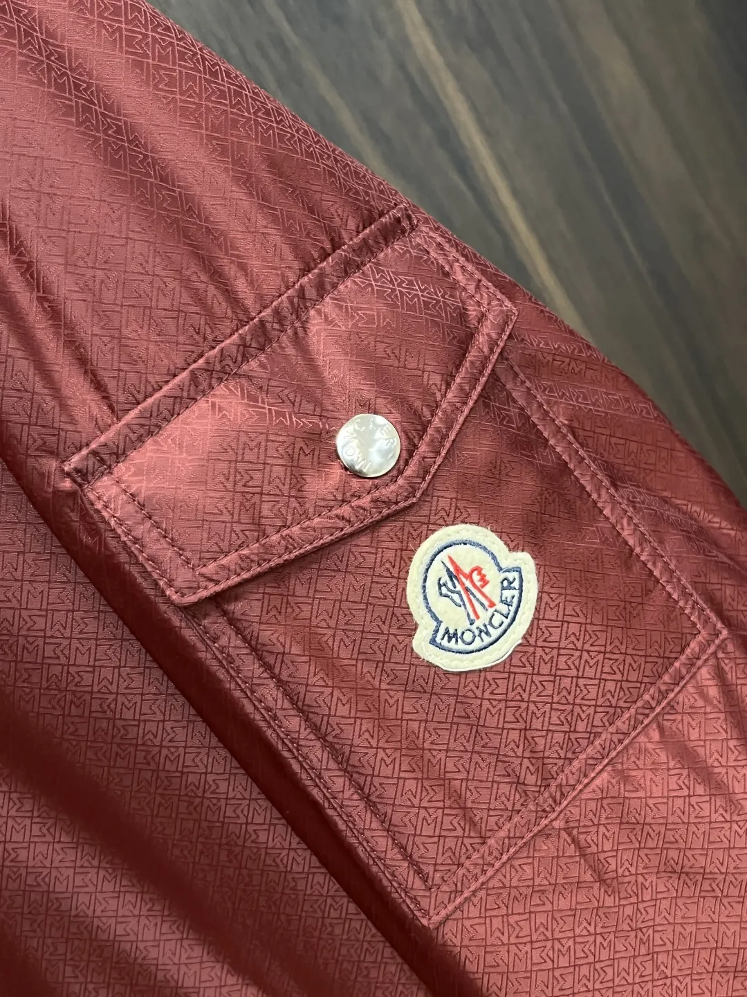 Moncler 2025ss早秋新款レッドフーディージャケット - 画像 (8)