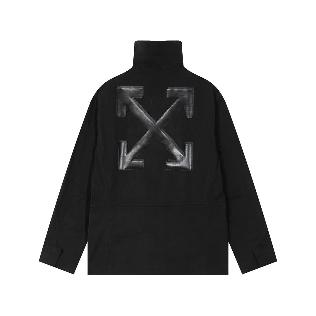 Off-White OW22 アウトドアジャケット ブラック カーキ
