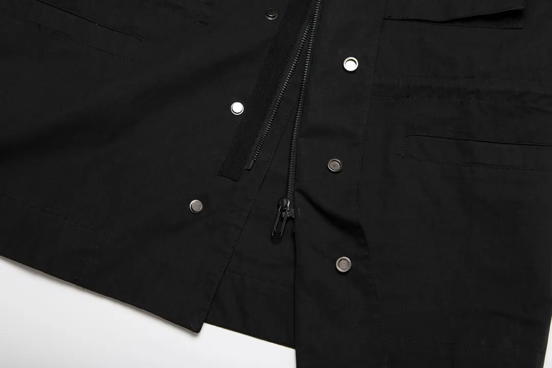 Off-White OW22 アウトドアジャケット ブラック カーキ - 画像 (5)