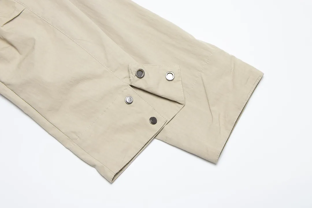 Off-White OW22 アウトドアジャケット カーキ ストライプ - 画像 (7)