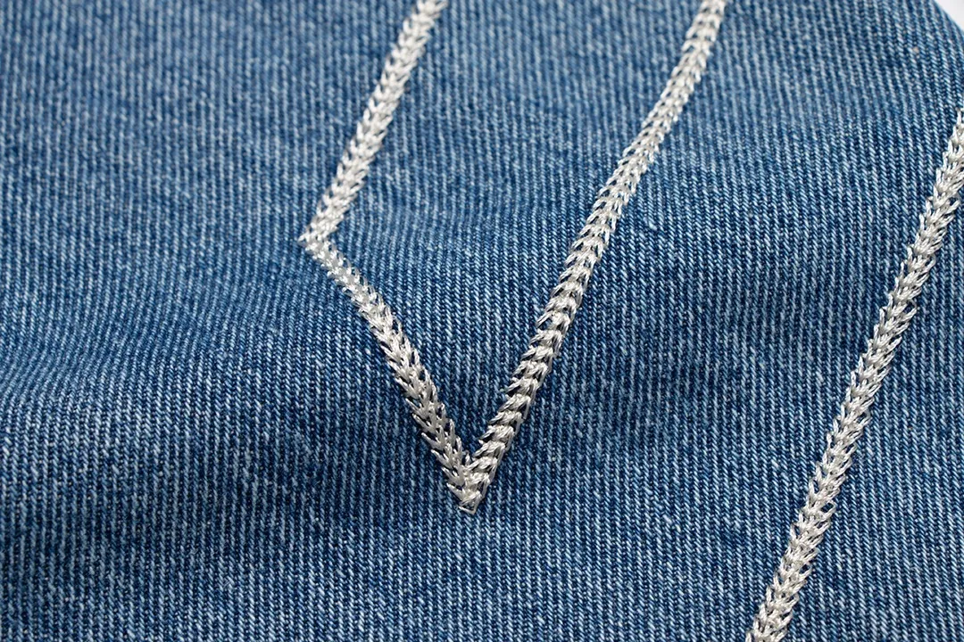 Off-White 2022秋冬新款ブルーデニムジャケット - 画像 (5)