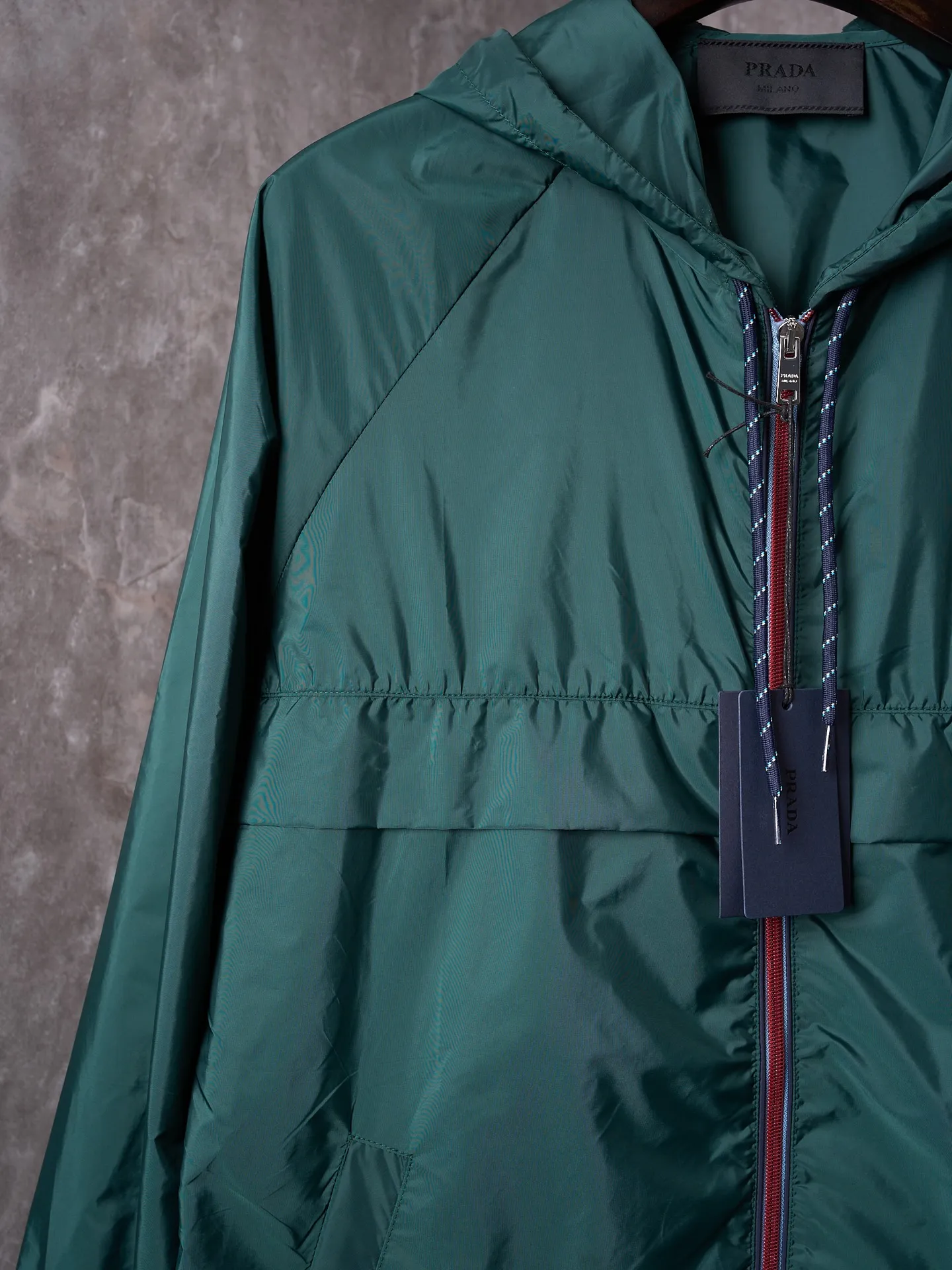 PRADA プラダ グリーン再生ナイロンジャケット - 画像 (7)