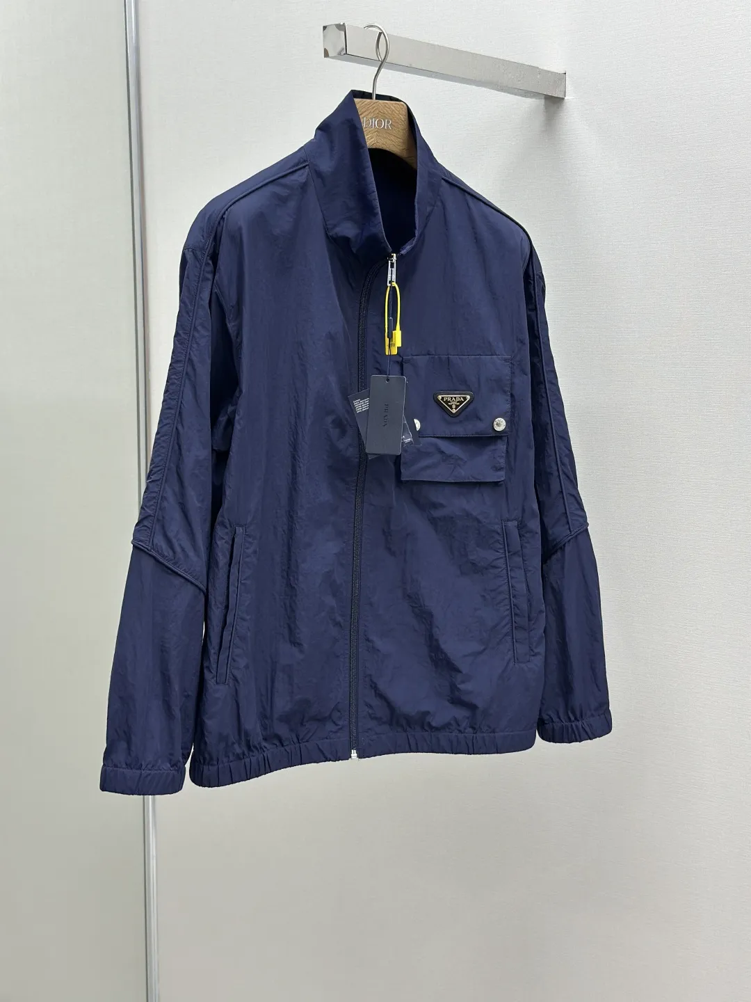 PRADA 25SS新作ナイロンジャケットブルースタイル - 画像 (4)