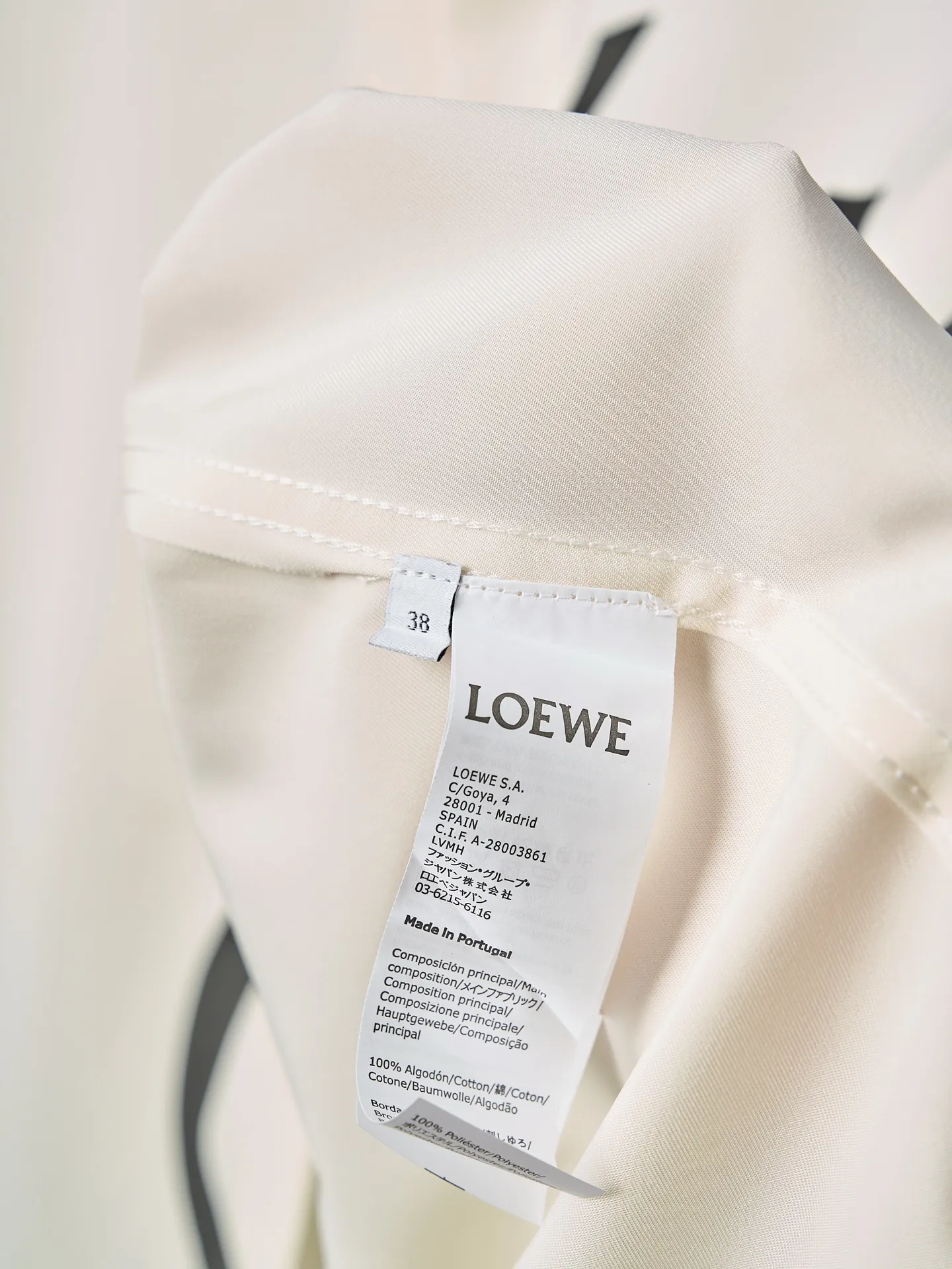 LOEWE新作黒ロゴシルクシャツ - 画像 (10)