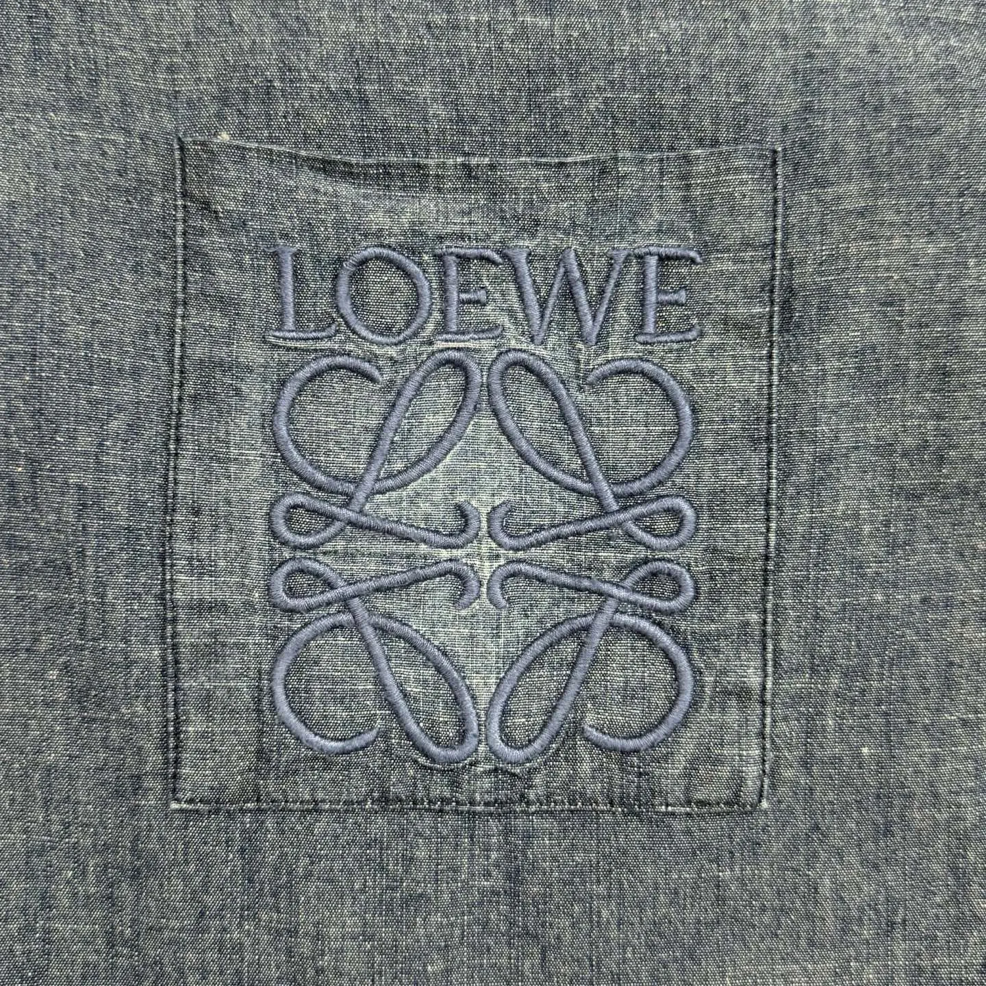 Loewe Anagram 新作黒のチェック柄シャツ - 画像 (8)