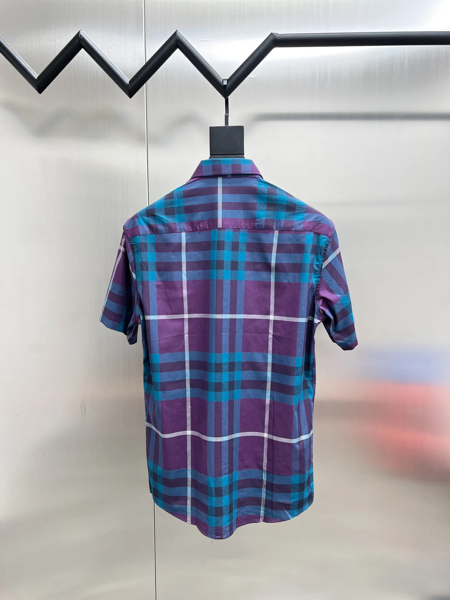 バーバリーニュー作黒チェックシャツ - 画像 (3)