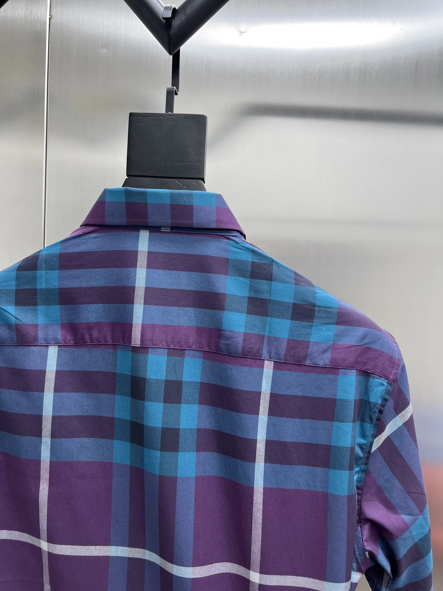 バーバリーニュー作黒チェックシャツ - 画像 (14)