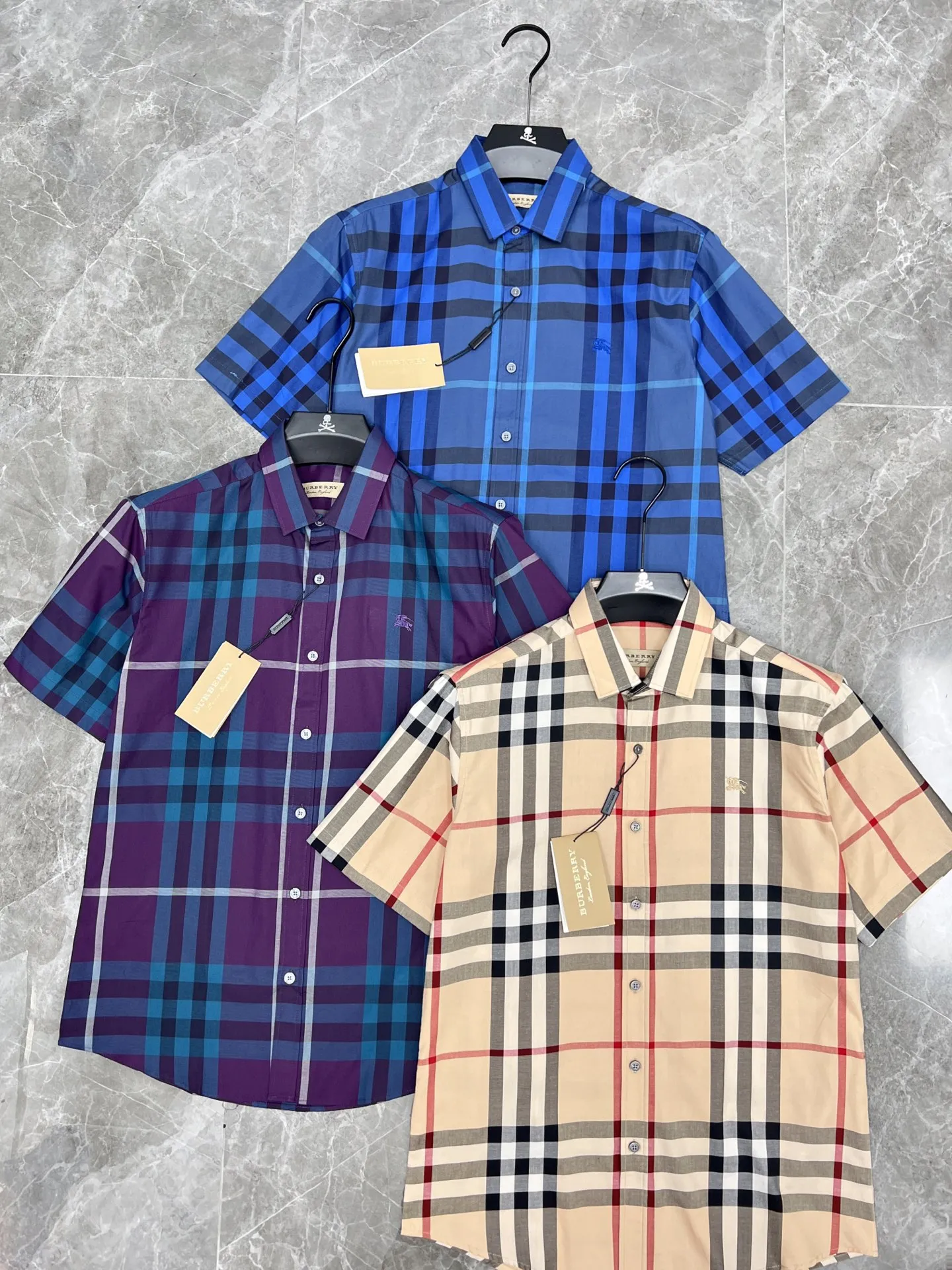 バーバリーニュー作黒チェックシャツ - 画像 (4)