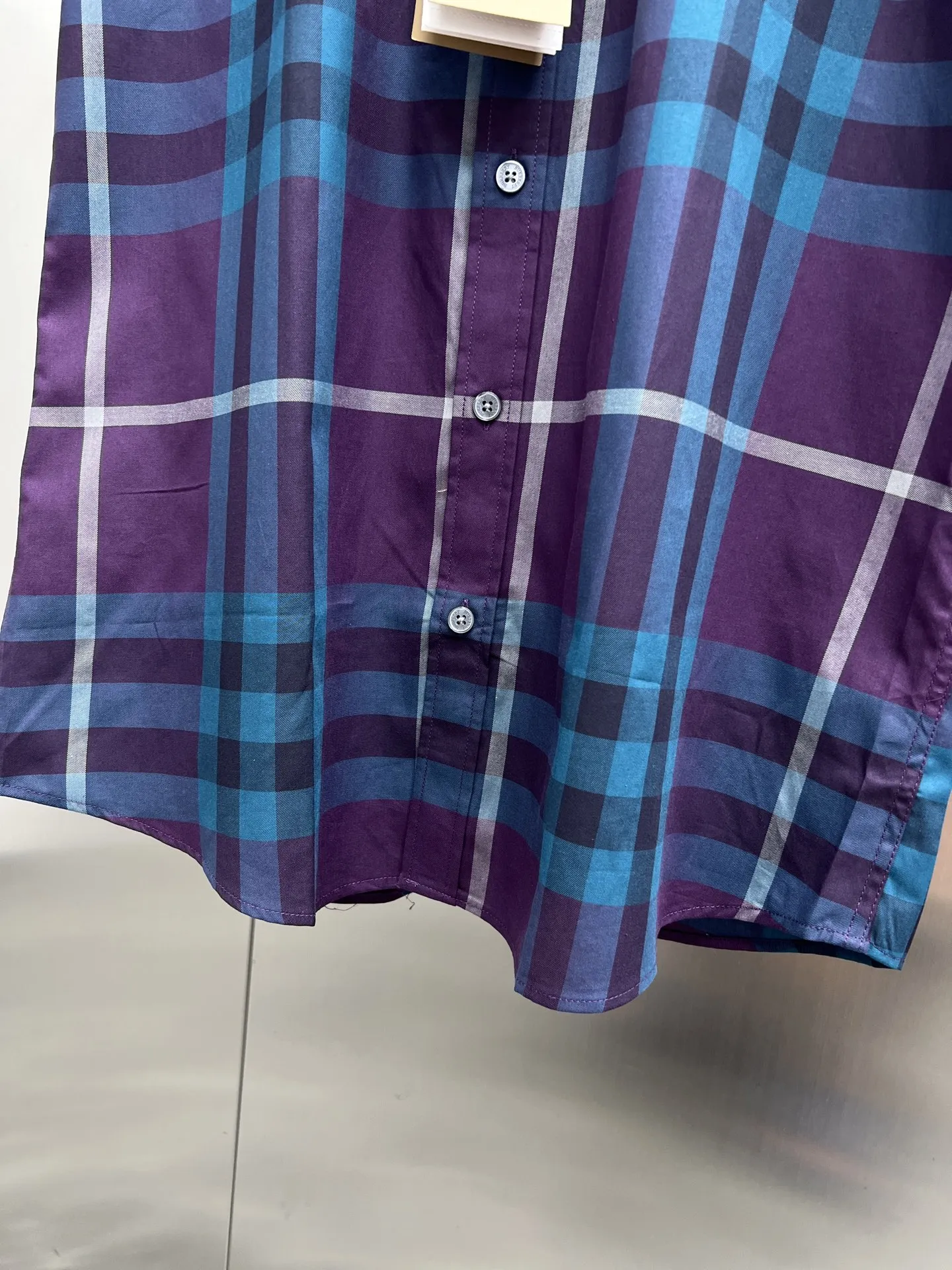 バーバリーニュー作黒チェックシャツ - 画像 (11)