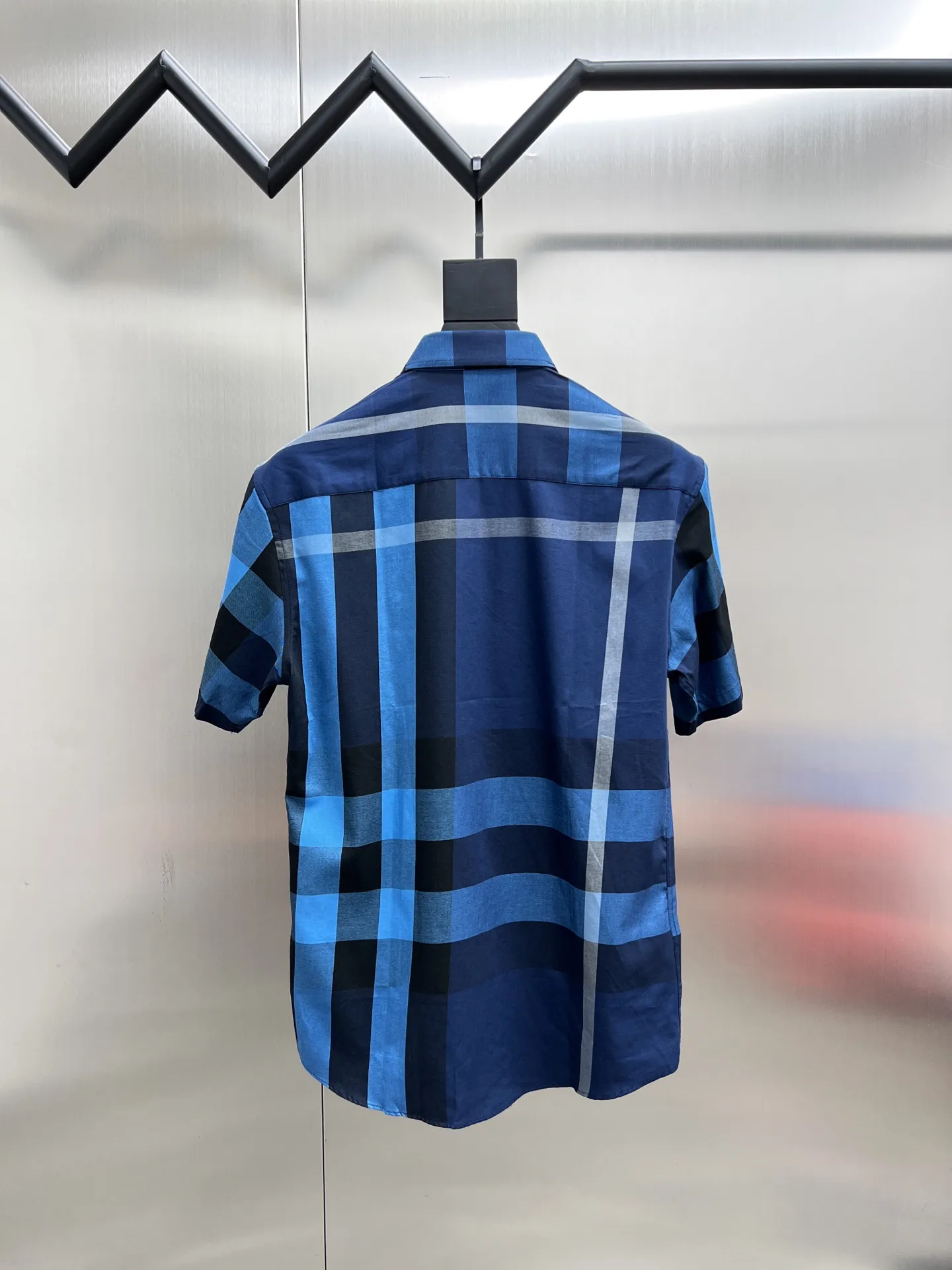 バーバリーニュー作黒チェックシャツ - 画像 (3)