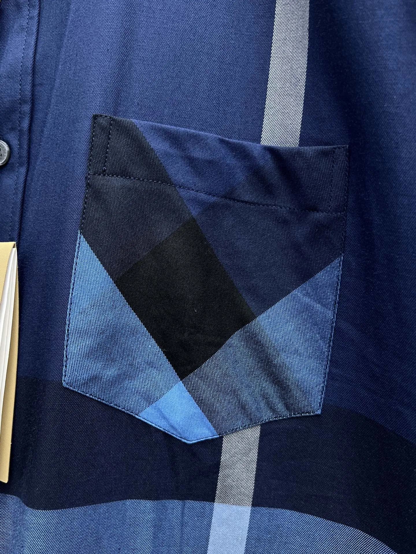 バーバリーニュー作黒チェックシャツ - 画像 (7)