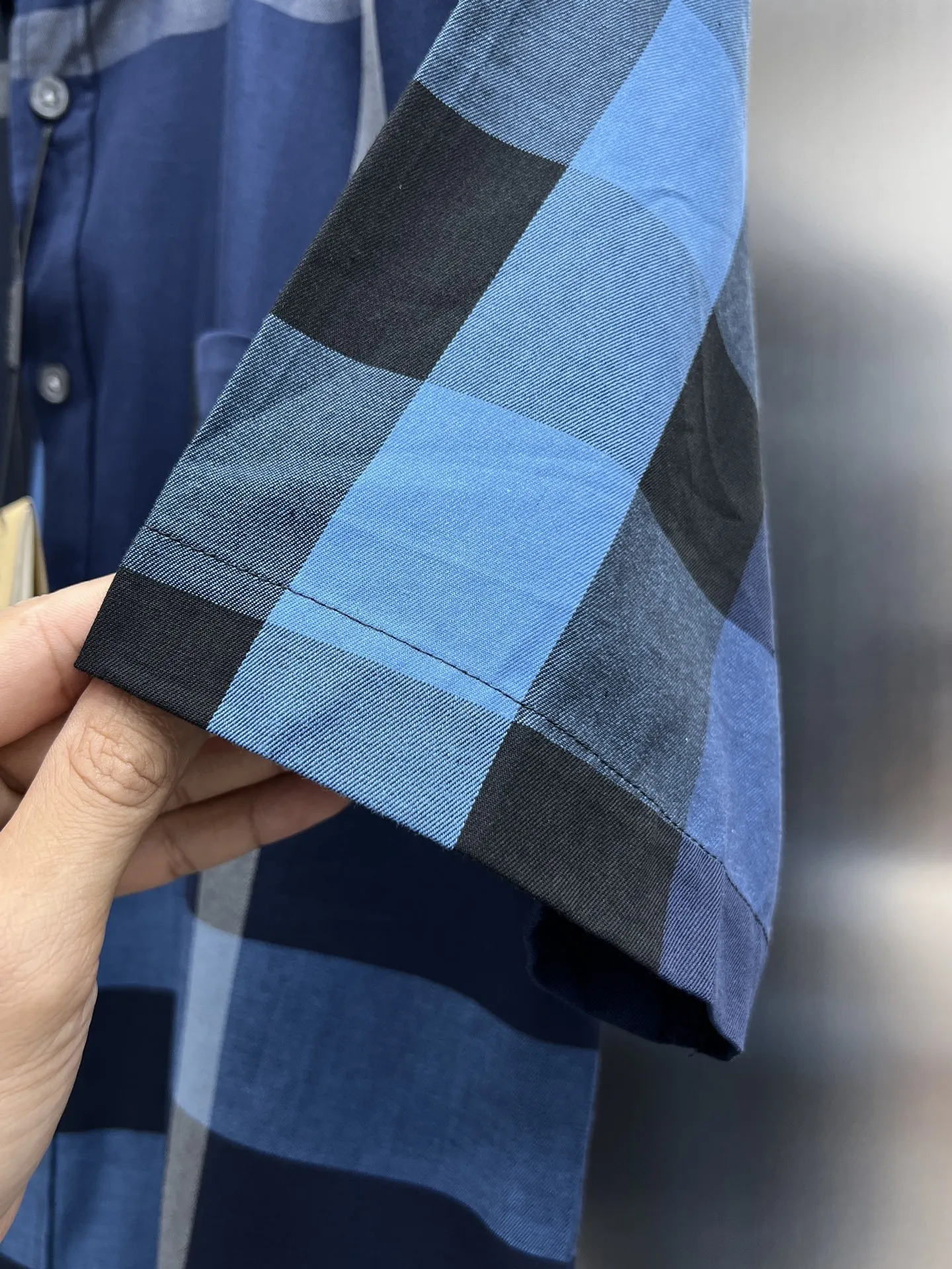 バーバリーニュー作黒チェックシャツ - 画像 (8)