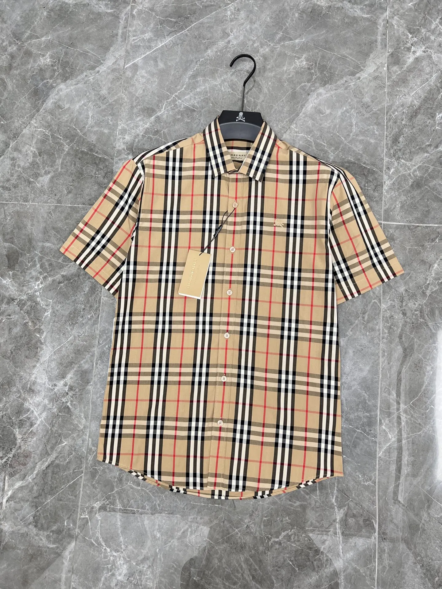 バーバリー新作黒チェックシャツ - 画像 (4)