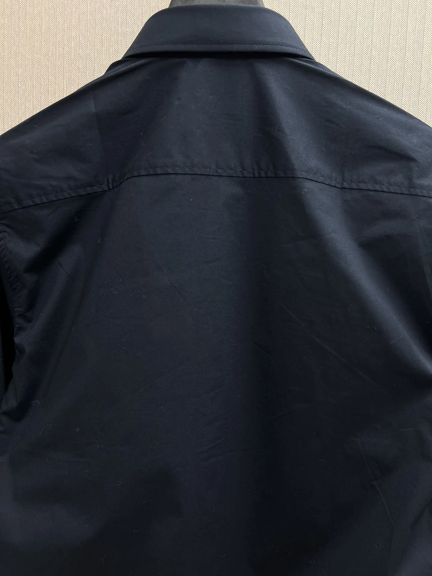 バーバリー新しいブラックTB刺繍トリコロールシャツハイバージョン - 画像 (8)