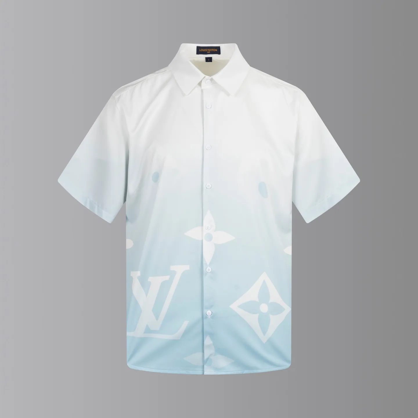 LOUIS VUITTON 新作 白黒のチェック柄 シャツ