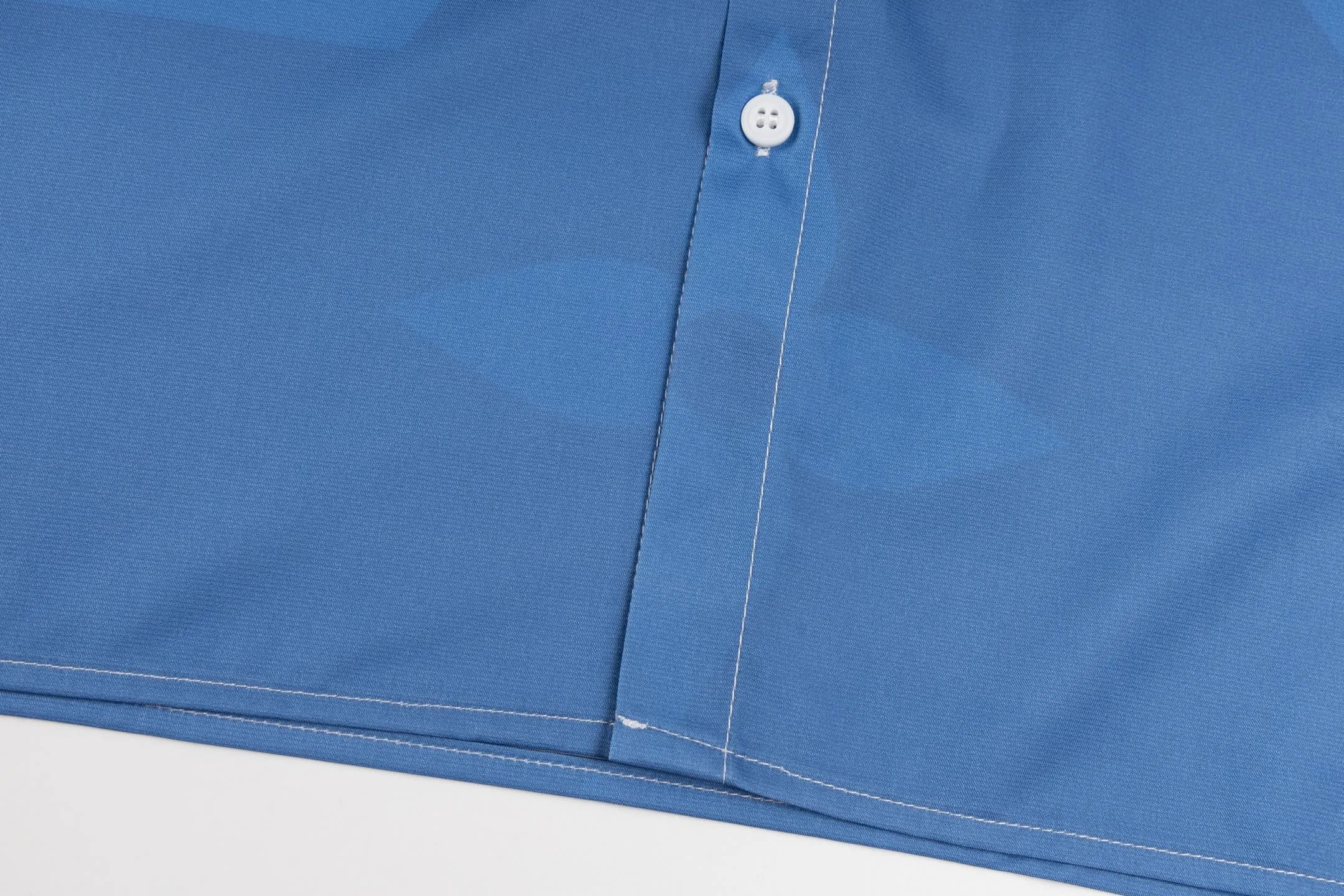 LOUIS VUITTON 新作 青色 黒のチェック柄 シャツ - 画像 (10)