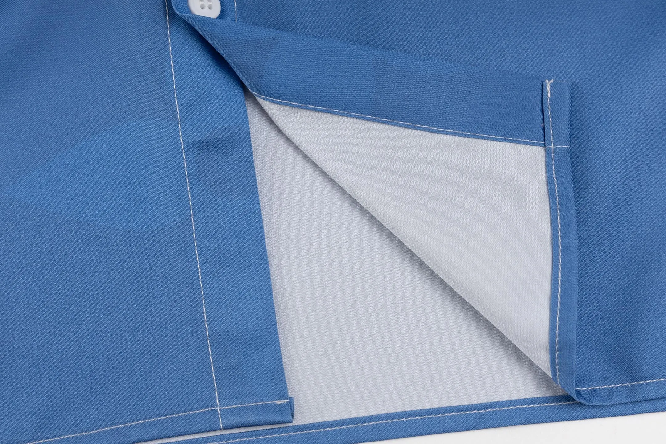 LOUIS VUITTON 新作 青色 黒のチェック柄 シャツ - 画像 (11)