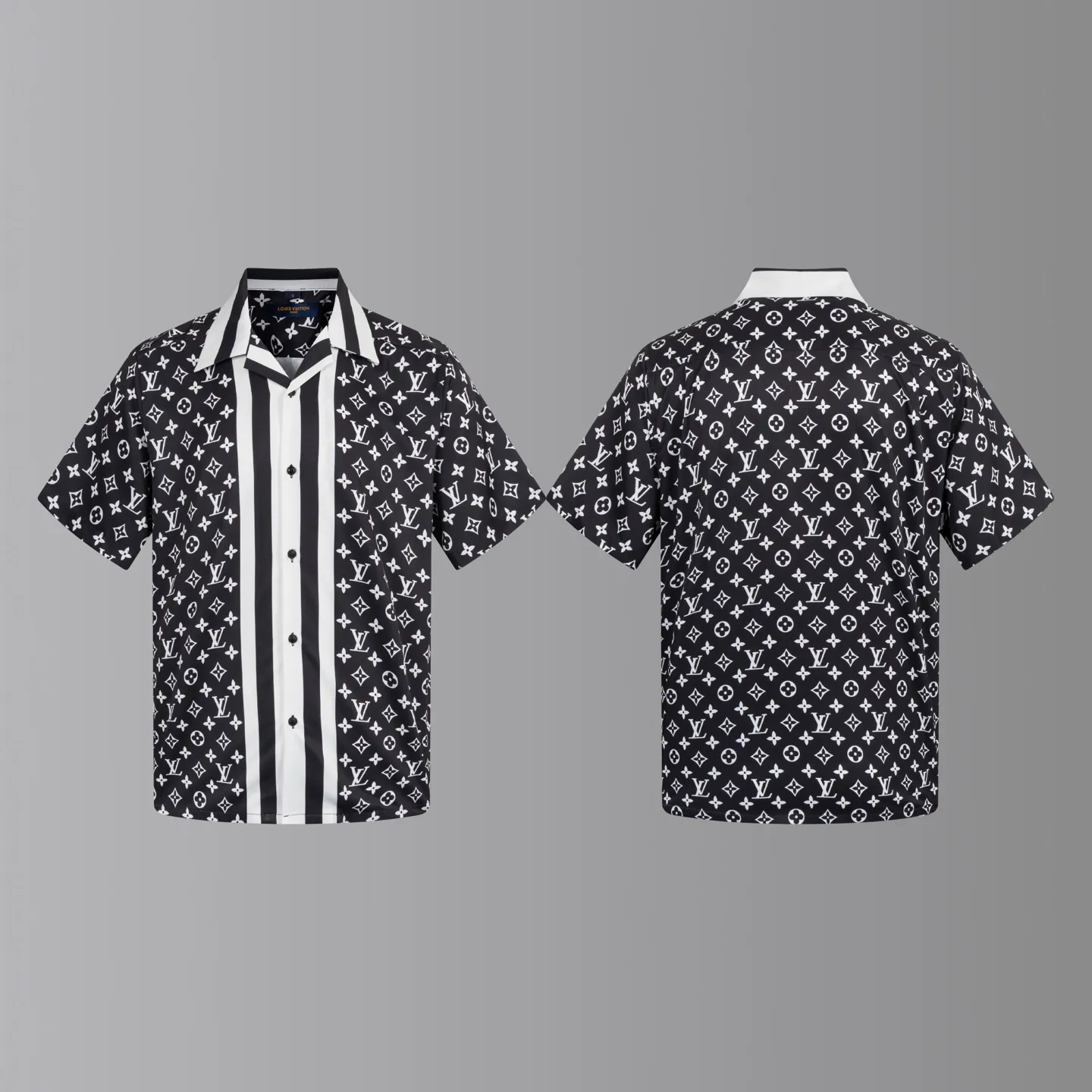 LOUIS VUITTON新作黒のチェック柄シャツ - 画像 (4)