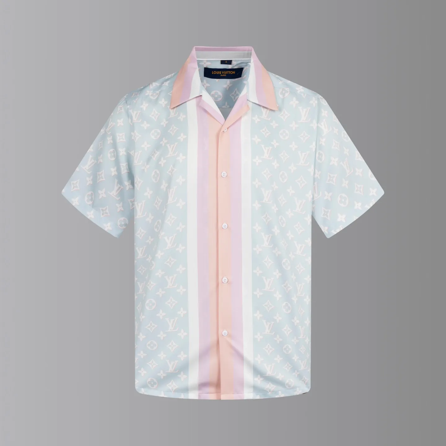 LOUIS VUITTON新作黒プリントシャツ