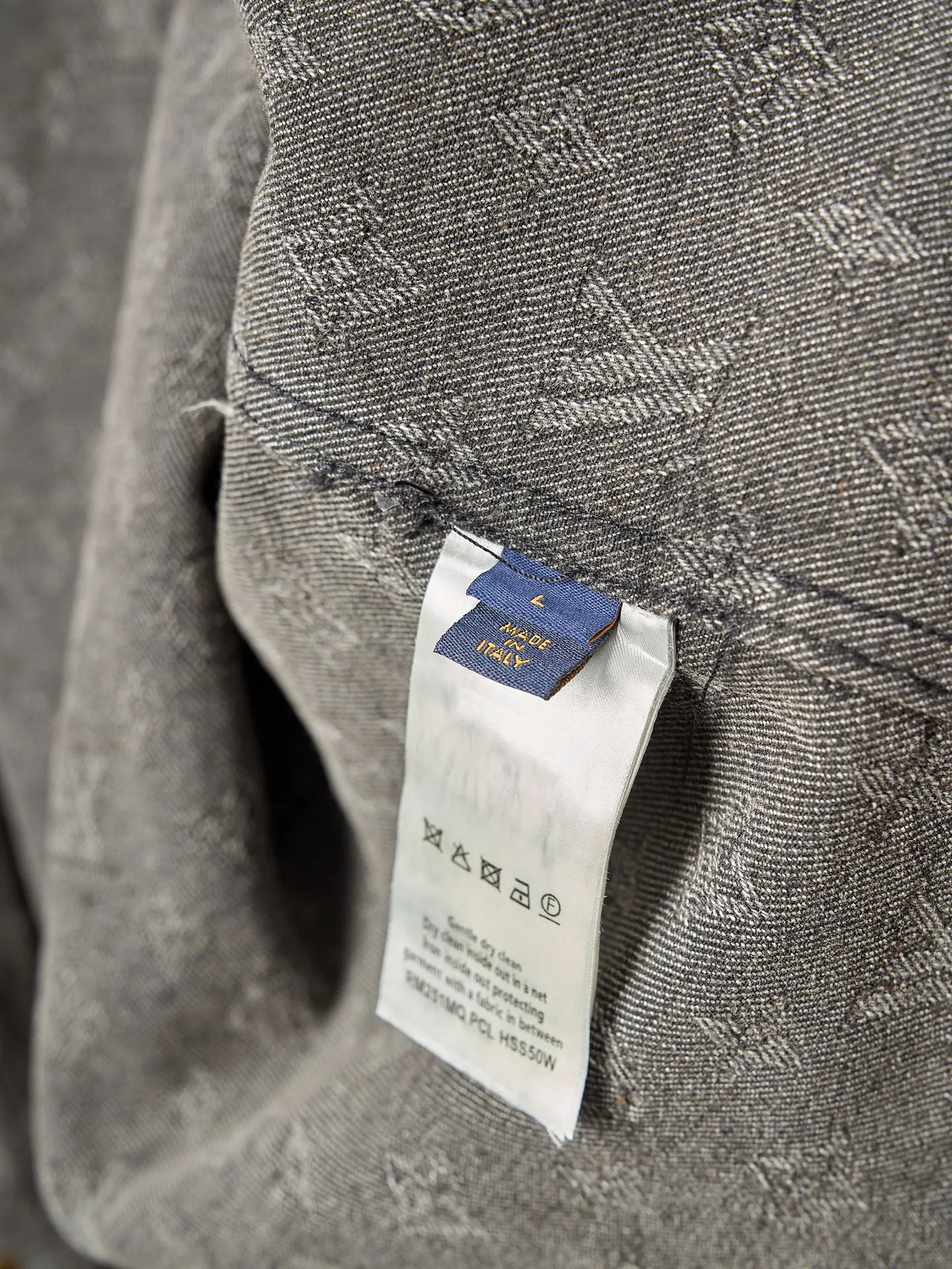 ルイヴィトン新作黒のチェック柄シャツ - 画像 (10)