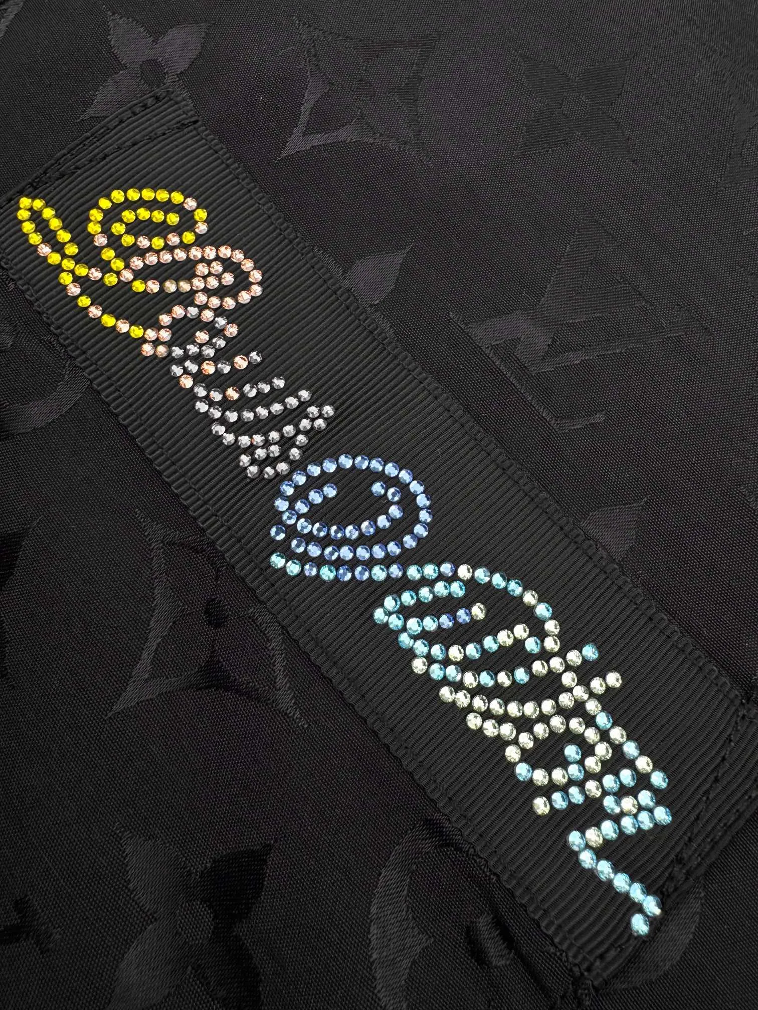 LOUIS VUITTON 新しいブラックのウェーブジャカードジャケットシャツ - 画像 (6)