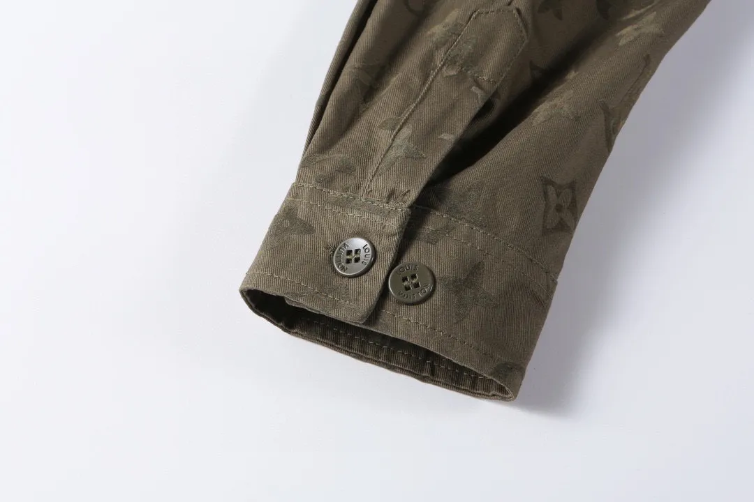 LOUIS VUITTON新作黒のチェック柄長袖シャツ - 画像 (7)