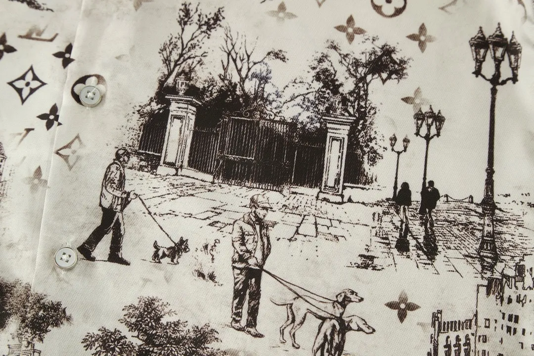 LOUIS VUITTON新作黒のチェック柄長袖シャツ - 画像 (5)