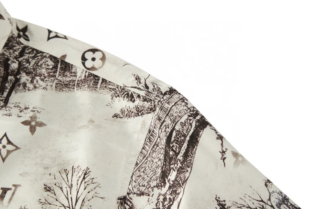 LOUIS VUITTON新作黒のチェック柄長袖シャツ - 画像 (7)