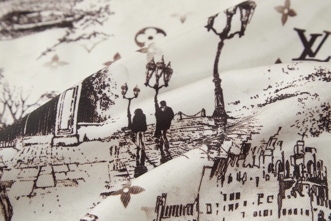 LOUIS VUITTON新作黒のチェック柄長袖シャツ - 画像 (9)