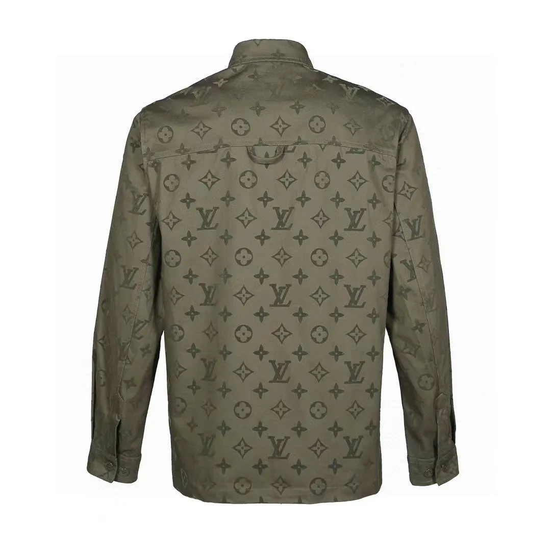 Louis Vuitton 新作緑色モノグラム長袖シャツ - 画像 (3)