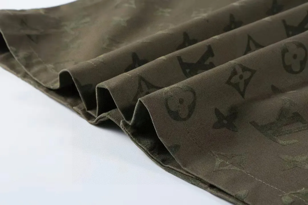 Louis Vuitton 新作緑色モノグラム長袖シャツ - 画像 (4)