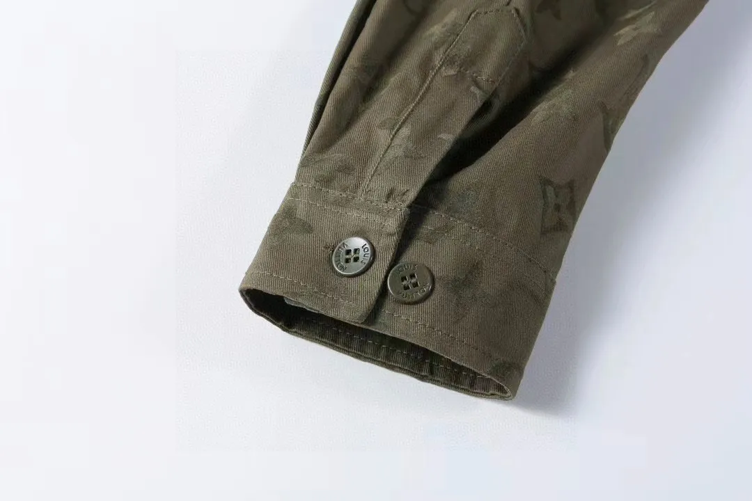 Louis Vuitton 新作緑色モノグラム長袖シャツ - 画像 (7)