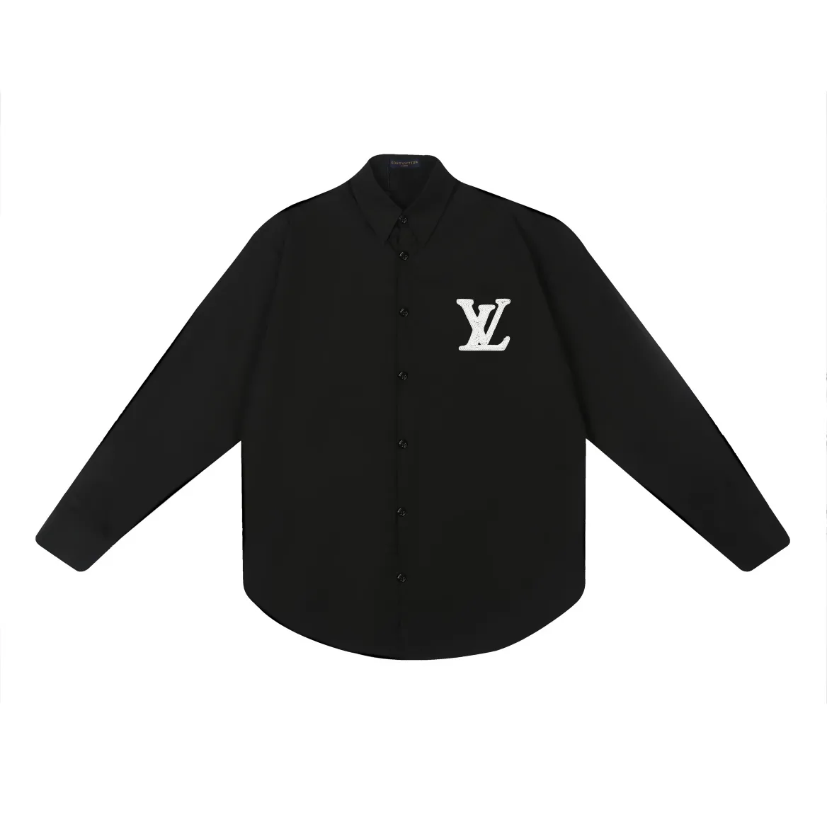 LOUIS VUITTON 新作黒のチェック柄シャツ - 画像 (5)