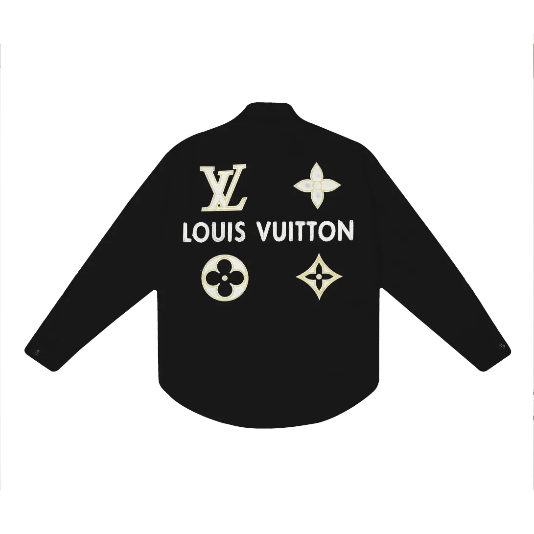 LOUIS VUITTON 新作黒のチェック柄シャツ - 画像 (6)
