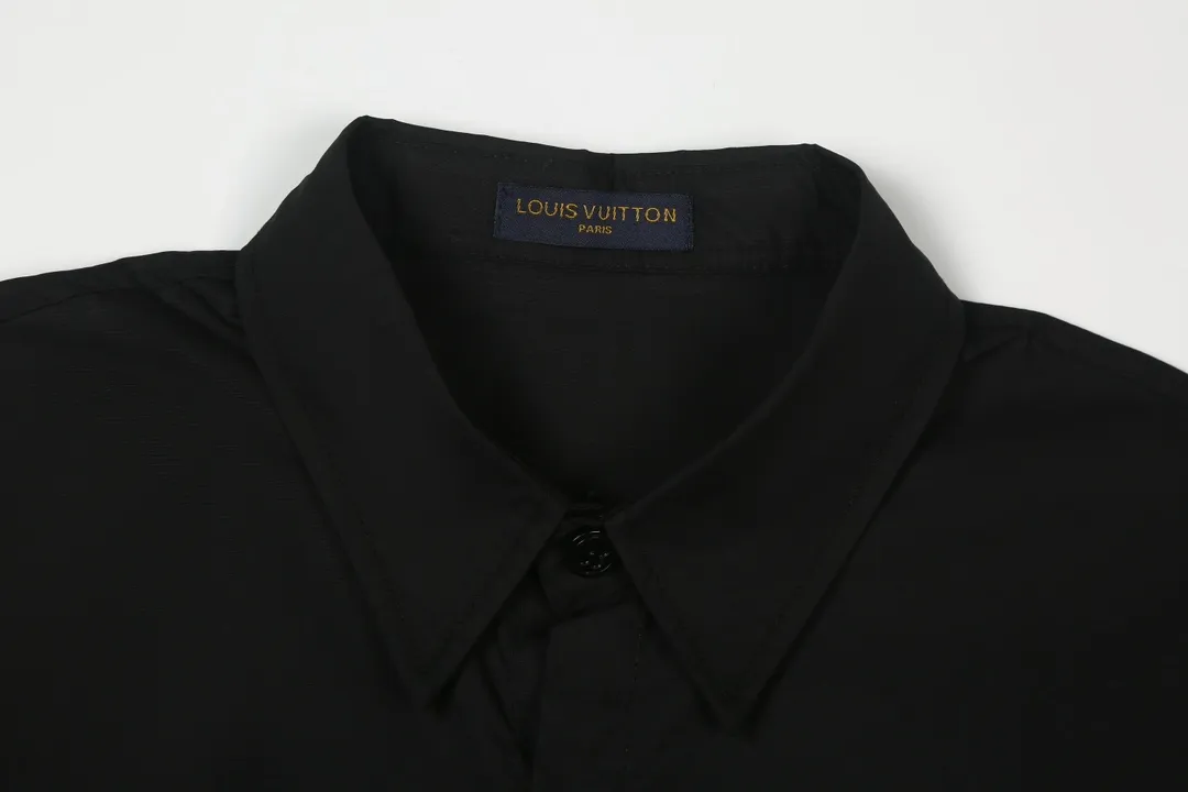 LOUIS VUITTON 新作黒のチェック柄シャツ - 画像 (7)