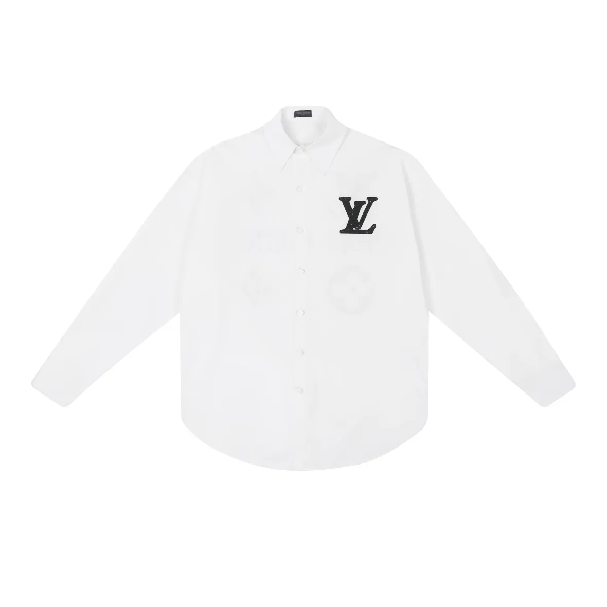 LOUIS VUITTON 新作 白 黒のチェック柄シャツ - 画像 (6)