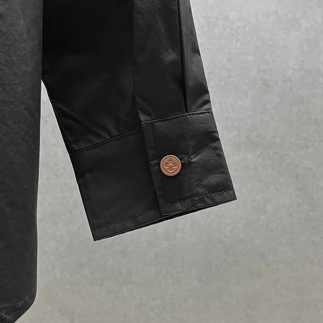 新作ルイヴィトン黒のチェック柄シャツ - 画像 (5)