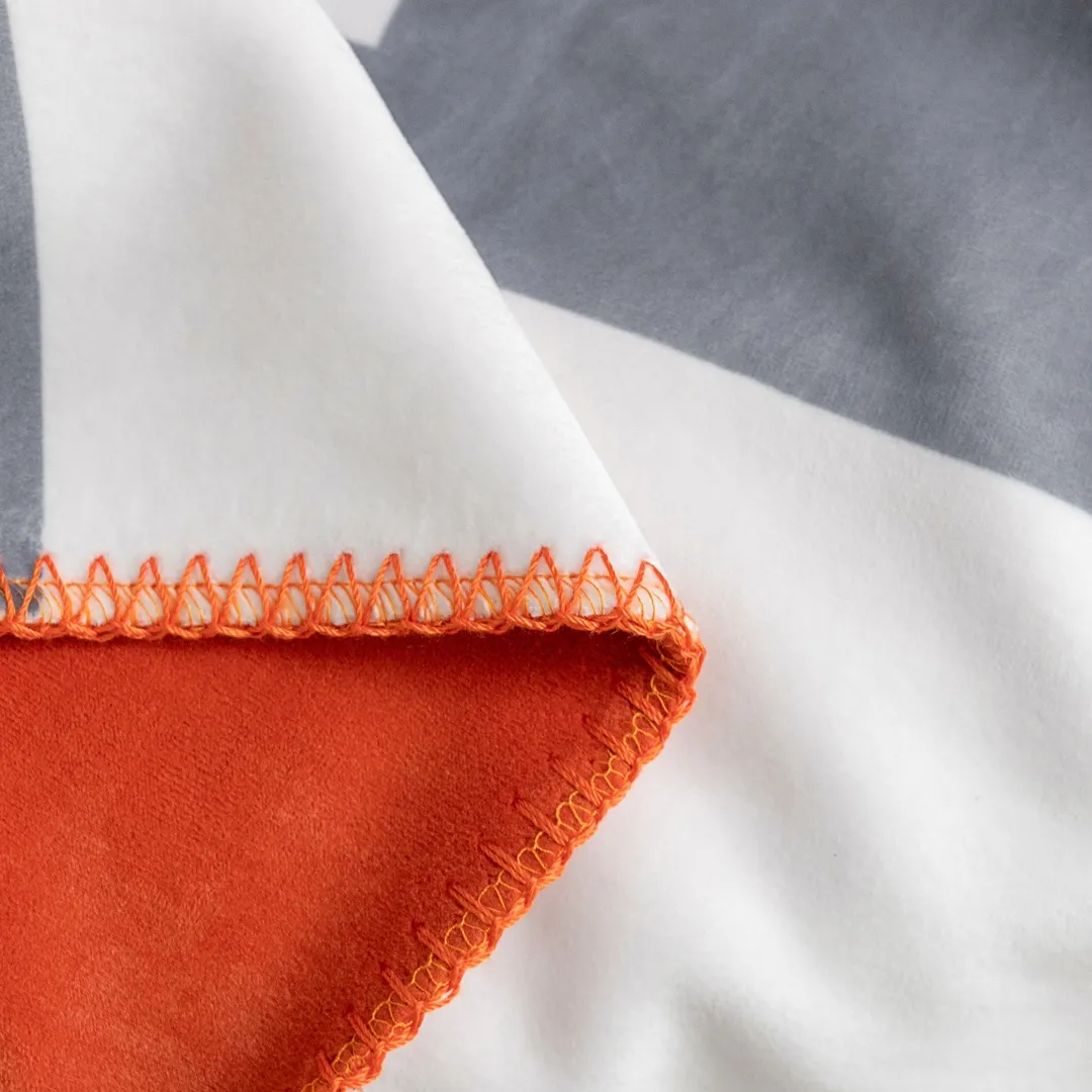 ジュンフーヴェルvetement Hグレー柄ブランケット - 画像 (5)