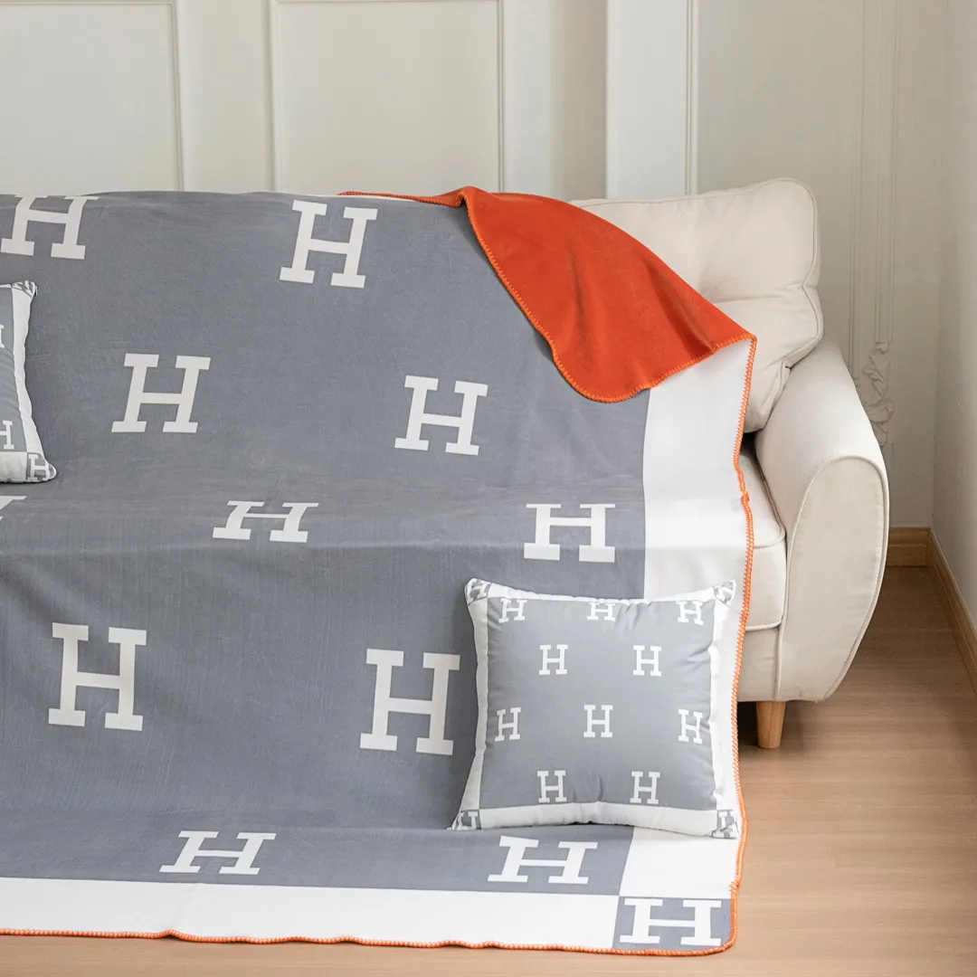 ジュンフーヴェルvetement Hグレー柄ブランケット - 画像 (7)