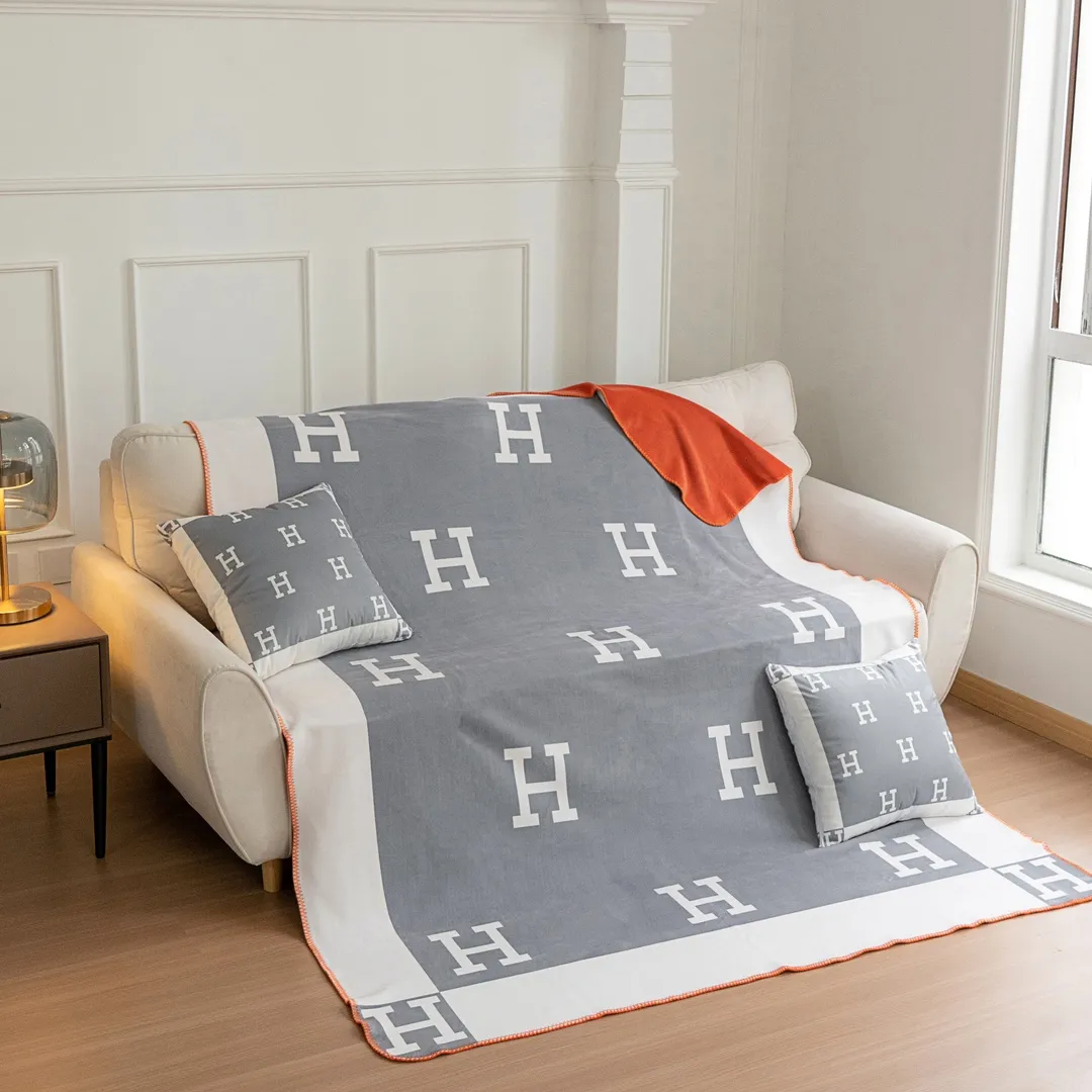 ジュンフーヴェルvetement Hグレー柄ブランケット - 画像 (9)