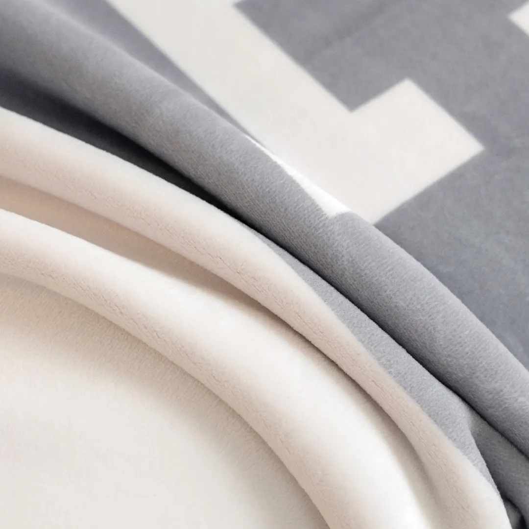 ジュンフーヴェルvetement Hグレー柄ブランケット - 画像 (10)