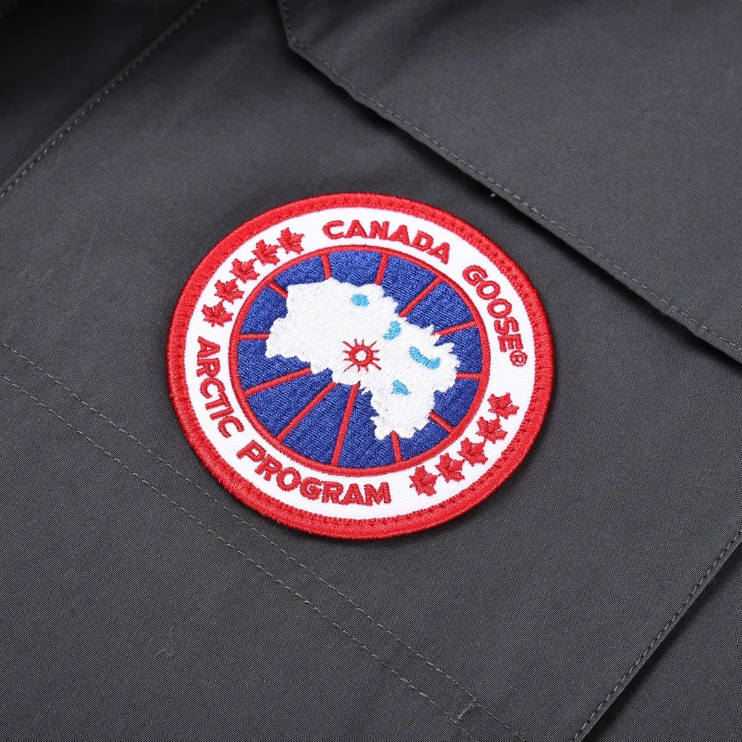 カナダグース ロッジ ダウンジャケット グラファイトグレー - 画像 (5)