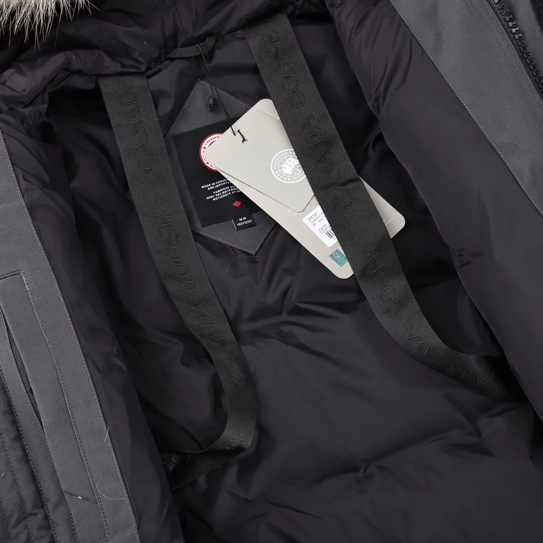 カナダグース ロッジ ダウンジャケット グラファイトグレー - 画像 (8)