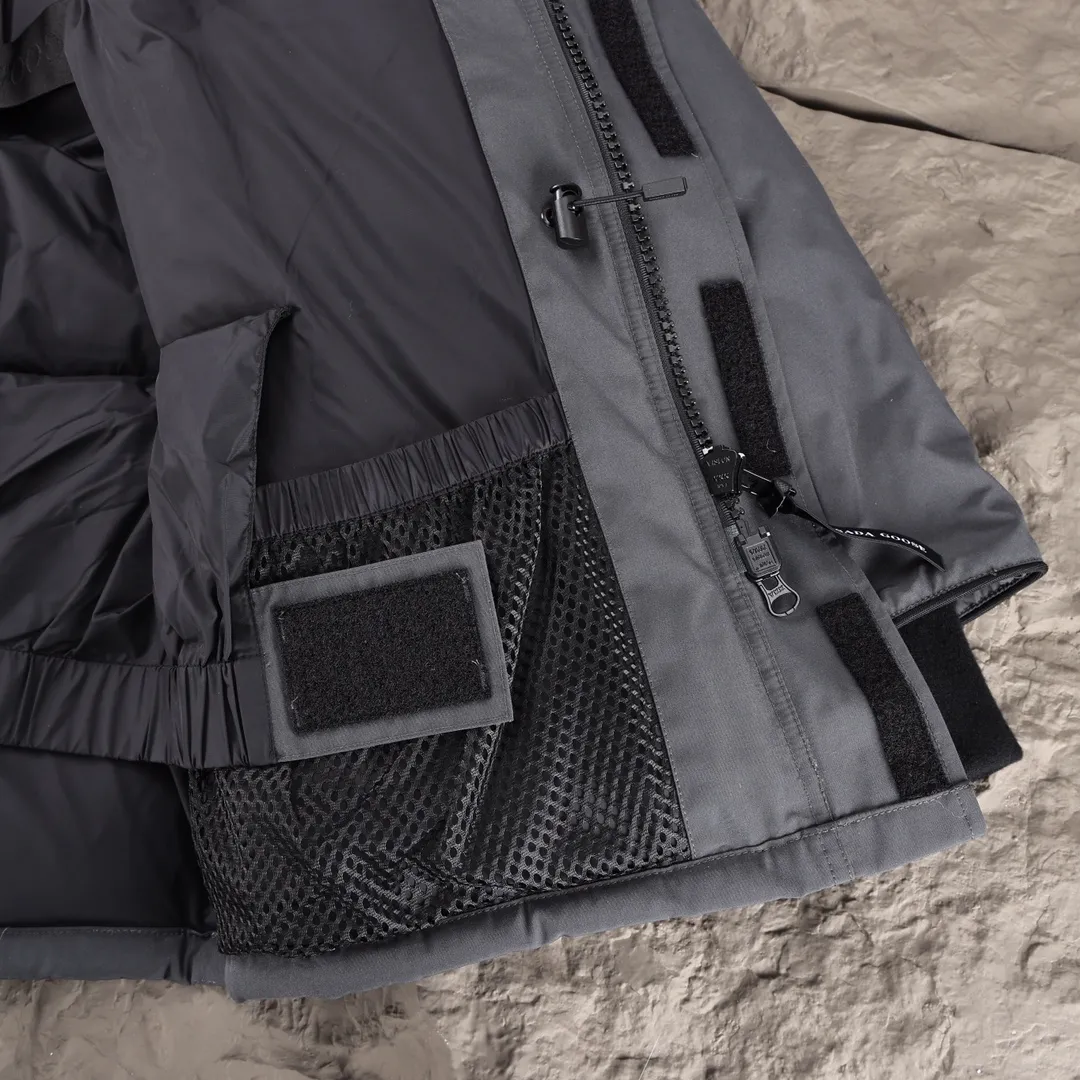 カナダグース ロッジ ダウンジャケット グラファイトグレー - 画像 (9)