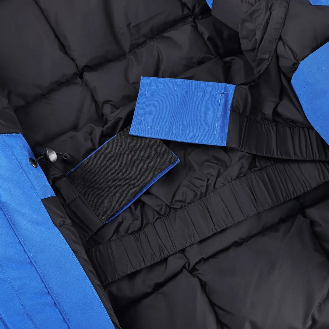 カナダグース アークティック ダウンジャケット ブルー パーカー - 画像 (9)