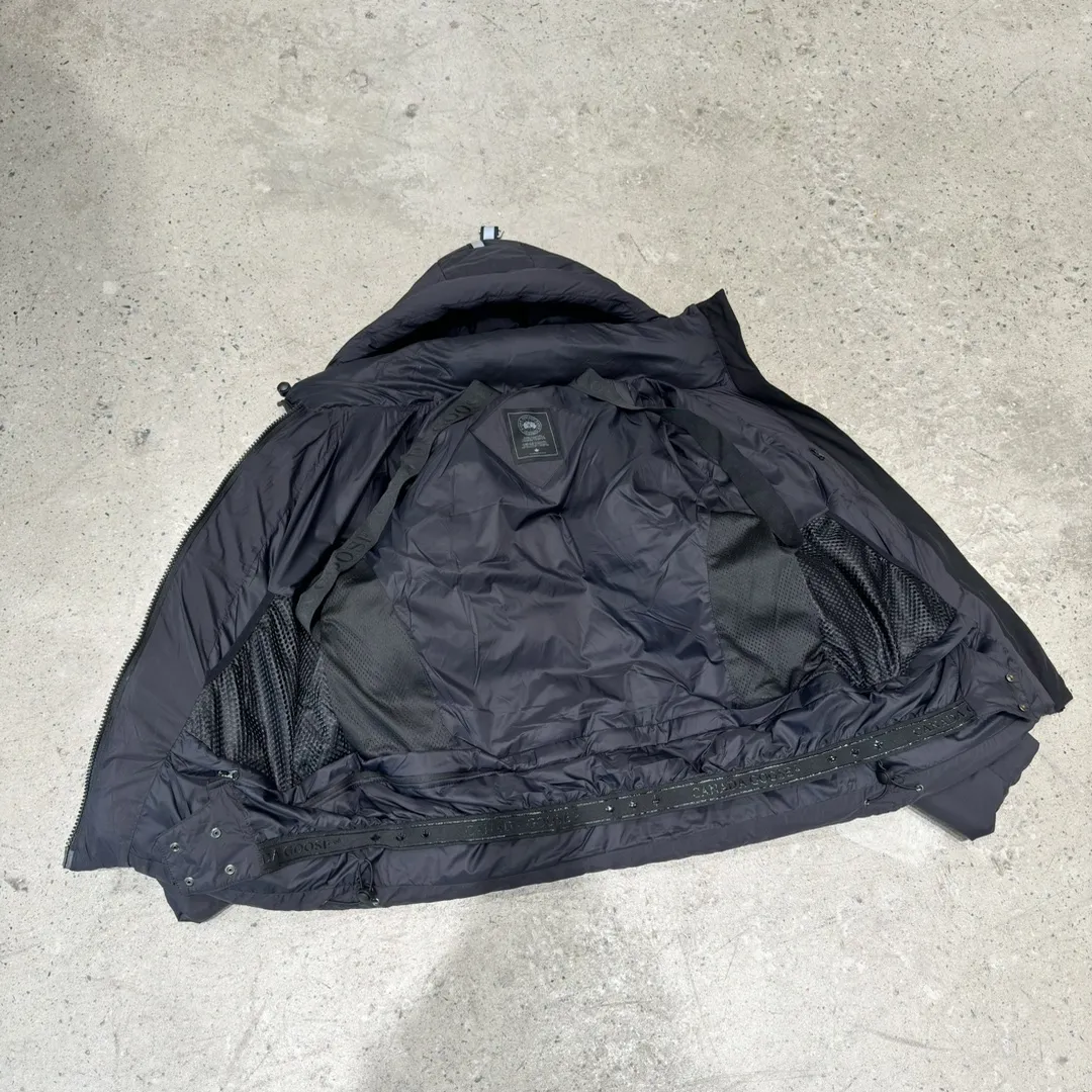 カナダグース ジャンクチャー ブラック パファージャケット - 画像 (8)