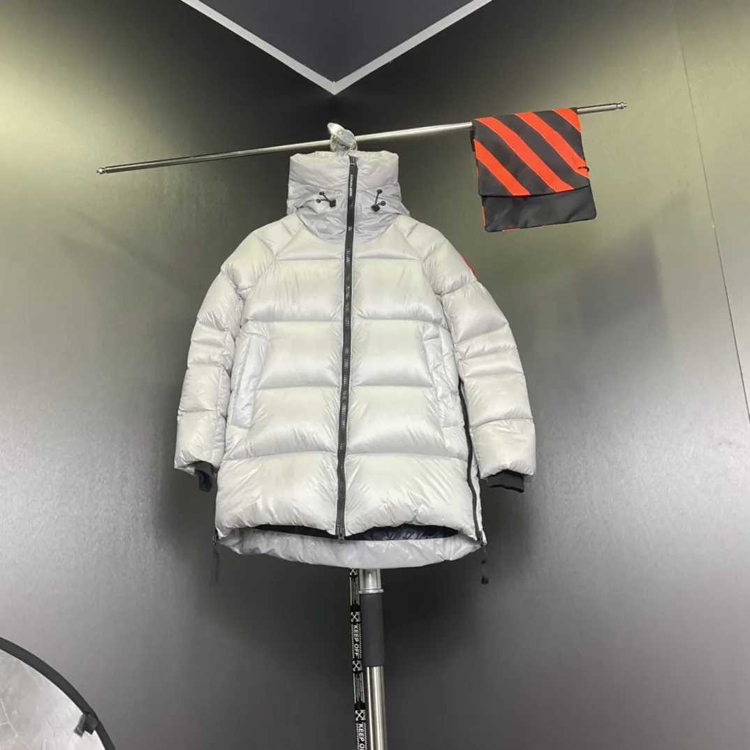 カナダグース クロフトン ダウンジャケット ホワイト パファー